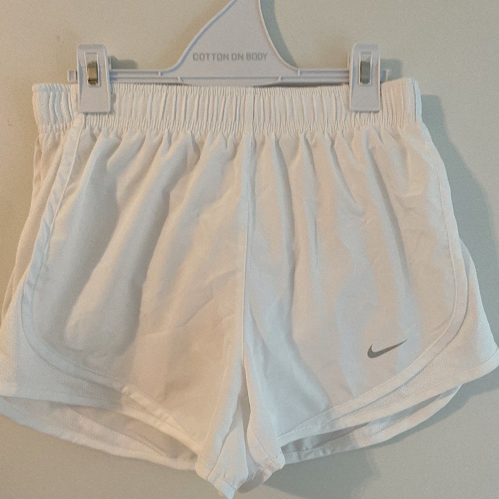 White Nike Shorts